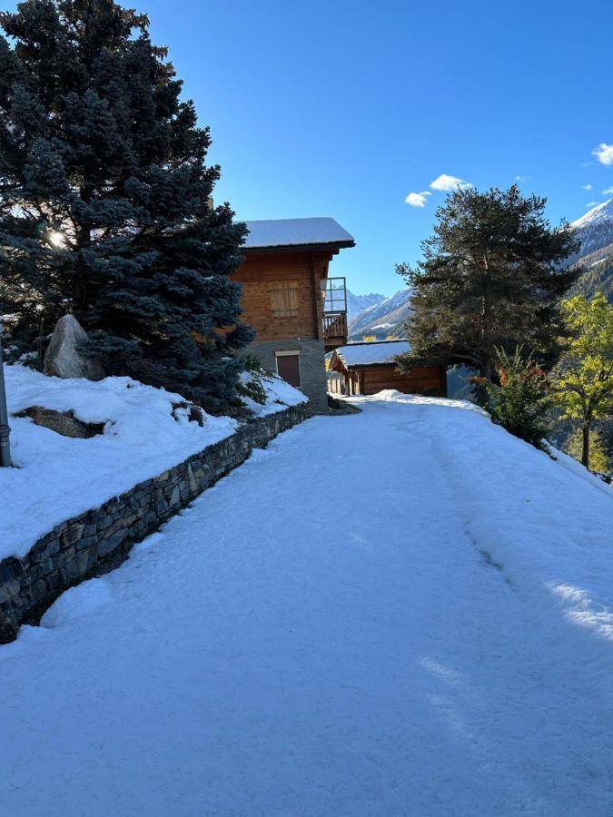 Chalet Edelweiss A Saint-Martin, Val D'Herens Exteriör bild